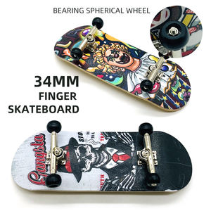 Skateboard à quatre roues ALF Dragon, plateau en érable 5 plis, imperméable, portable, thème <span class=keywords><strong>anime</strong></span>/dessin animé, 100x34mm - Product Image 3