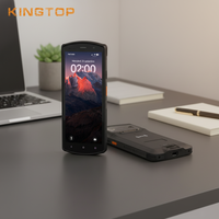 Barato de fábrica de mano Android 12 PDA Octa-Core IP67 Rugged 1D/2D Escáner de código de barras Terminal NFC con GPS 4GB + 64GB Stock de almacenamiento
