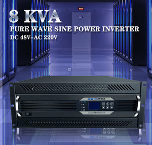 Onduleur à onde sinusoïdale pure 10 kVA avec écran LCD, 220 V CA monophasé/biphasé/triphasé, 48 V 30 A 50/60 Hz, personnalisable OEM - Product Image 4