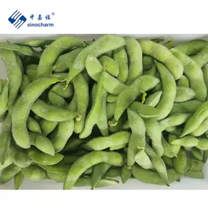 Sinocharm Premium certificato HALAL semi di soia intera biologica IQF professione produzione di Edamame congelato