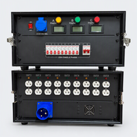 Boîtier de prise NEMA 20A étanche intérieur/extérieur, certifié CE, compact, à câblage modulaire, en cuivre pur, 2 voies, 120V 60Hz