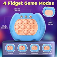 Console de jeu à bulles Quick Push Whack-a-Mole, nouveau jouet éducatif anti-stress pour enfants