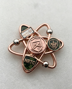 Spinner Metálico Personalizado, Diseño de Moneda Conmemorativa, Juguete Antiestrés de Aleación, Spinner Giratorio 3D para Escritorio, para Adultos, Promocional - Product Image 6