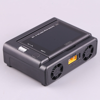 ToolkitRC M8D 1600W 50A chargeur rapide double canal 3.5 ''écran tactile écran rabattable 65W RC Lipo LIHV LIFe batterie Drones accessoires