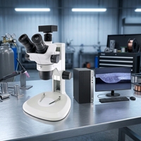 Inverted Metallurgical Microscope with Metallurgical Image Analysis Software Equipped with Dark / Bright Field Objective