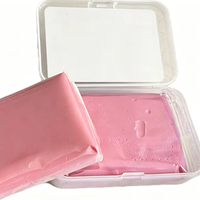 Barre d'argile magique pour le detailing automobile, personnalisée, bleue, orange, blanche, rouge, grise, verte, violette, 100g, élimination concentrée des taches, en boîte