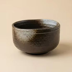 Tazón de Cerámica Japonés para Alimentos, de Alta Versatilidad, Pintado a Mano con Técnica Tenmoku en Negro, Ideal para Regalo - Product Image 1