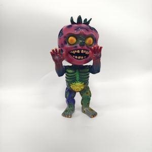 Demeng Vente en gros Sofubi Jouets Fruit Figurine Zombie Monstres Figure Plastique Vinyle PVC Modèle Figura 3D Art Collectibles Fournisseur - Product Image 2