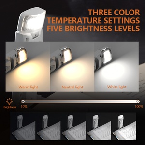 Portable LED Reading White <b>Light</b> Mini Clip Book Lamp Outdoor Emergency Camping Hiking Biking Fishing <b>Light</b> - Product Image 2