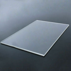 Hoja acrílica mate y esmerilada preempaquetada de 4 'x 8' con revestimiento de película protectora - Product Image 1