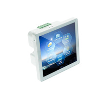 Dali 0-10V 4 pouces Panneau maître DALI Interrupteur variateur mural tactile pour bande LED
