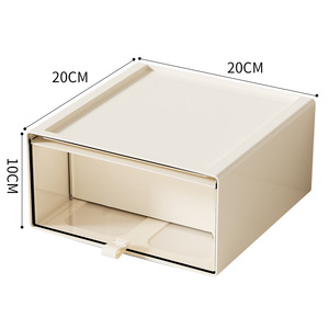 Boîte de présentation pour figurines - Boîte de rangement anti-poussière de type <span class=keywords><strong>tiroir</strong></span> pour la maison - Boîte de rangement et d'organisation transparente - Product Image 5