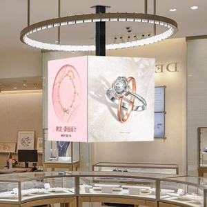 Affichage numérique RGB personnalisé en forme de cube LED, panneau publicitaire interactif avec logo gratuit pour les salons et les magasins de détail - Product Image 3