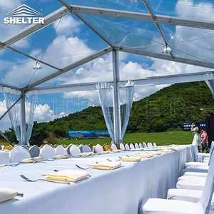 <span class=keywords><strong>Chapiteau</strong></span> de <span class=keywords><strong>mariage</strong></span> à toit <span class=keywords><strong>transparent</strong></span> de luxe personnalisé Tente transparente pour événement extérieur <span class=keywords><strong>Prix</strong></span> usine pour 100 150 200 300 500 mariages de personnes - Product Image 2