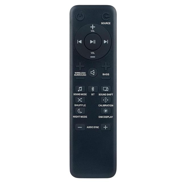 Replacement Remote Control Applicable for JBL BAR 2.1/3.1/5.1 Soundbar Speaker System JBLBAR21BLKEP JBLBAR51IMBLKBR