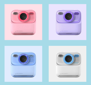 Jouets pour enfants populaires, imprimante portable miniature P79 à double objectif, appareil photo instantané pour enfants - Product Image 5