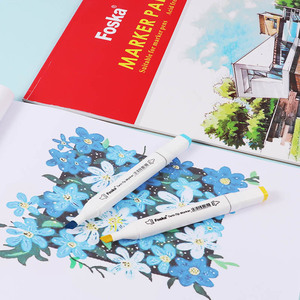 Foska <span class=keywords><strong>A3</strong></span> A4 Kích thước keo-ràng buộc 24-sheet 67lb/100gsm bleedproof đánh dấu giấy Pad cho nghệ sĩ và người mới bắt đầu để vẽ sơn và phác thảo - Product Image 6