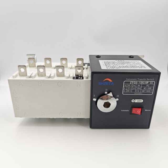 SHZETA 400V 100A ATS Generator Power Automatic Changeover Switch Industrial Use IP65