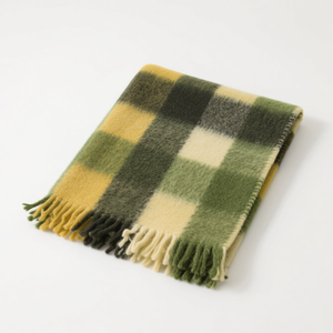 بطانية داهاي منسوجة من الكشميرات * + 2*10 بتشذيب مُهدب من نسيج الكشميشي للذكرى السنوية - Product Image 5