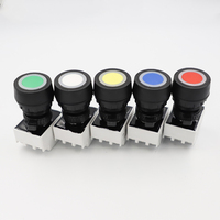 Interrupteur à bouton-poussoir lumineux antidéflagrant Atex de 30 mm, anti-corrosion