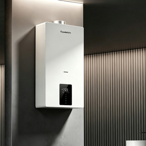 Chaudière à <span class=keywords><strong>gaz</strong></span> combinée 24 kW, échangeur de chaleur à plaques segmentées, non-condensante, commande WIFI, faible bruit 45 dB, pour chauffage et eau chaude - Product Image 2