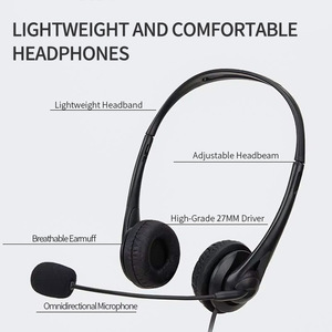 Giá Trị Tốt Nhất <span class=keywords><strong>USB</strong></span> Tùy Chỉnh Có Dây Tiếng Ồn Hủy Bỏ Cuộc Gọi Trung Tâm Tai Nghe Văn Phòng Máy Tính Hơn Tai Nghe Với <span class=keywords><strong>Microphone</strong></span> Cho Doanh Nghiệp - Product Image 2