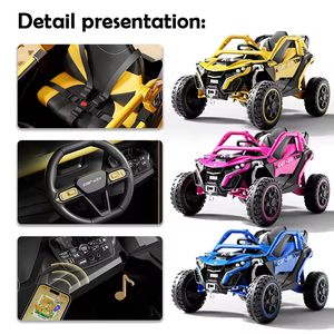 Voiture électrique pour enfants tout-terrain à quatre roues, 12V, fonctionnant sur batterie, type buggy, pour la vente en gros aux fabricants - Can-am pour enfants - Product Image 6