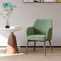 Fauteuil de loisirs en mousse moulé par injection ergonomique de luxe Fauteuil en métal pied en bois massif pivotant Bureau Réception Fauteuil au design italien