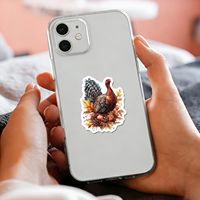 Nouvelles 50 pièces de décorations adhésives pour la récolte d'automne, la fête de Thanksgiving et les thèmes de la citrouille