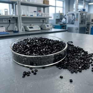 Conductive <b>Masterbatch</b> PA6 Manufacturer Carbon Nanotube Nylon Additive for Injection Molding Extrusion <b>Plastic</b> Compound - Product Image 1