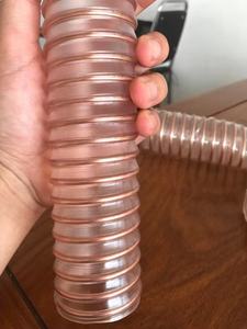 <span class=keywords><strong>Tuyau</strong></span> <span class=keywords><strong>flexible</strong></span> en acier renforcé avec paroi intérieure plate et lisse en PU pour l'<span class=keywords><strong>aspiration</strong></span> et le transport de poussière, de poudres, de copeaux de <span class=keywords><strong>bois</strong></span> - Product Image 2