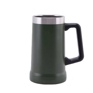 Mug à bière réutilisable écologique en acier inoxydable de 700 ml, gobelet pour boissons chaudes et froides - Product Image 5