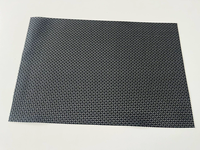 Nouveau Tapis de Table en PVC Tressé Coloré, Style Minimaliste Moderne, Épais et Isolant Thermiquement, pour Maison et Restaurant