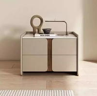 Table de chevet 2026 Nouvelle collection moderne simple luxe léger de luxe pour chambre à coucher avec rangement créatif