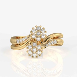 Hot Sale Round Cut Moissanite <b>Diamond</b> <b>Ring</b> With Premium Stone Setting And Elegant Finish Available At Affordable Price - Product Image 3