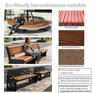 Panca <span class=keywords><strong>da</strong></span> <span class=keywords><strong>Giardino</strong></span> Moderna <span class=keywords><strong>in</strong></span> <span class=keywords><strong>Legno</strong></span> Massello per Patio, Design Contemporaneo - Product Image 6