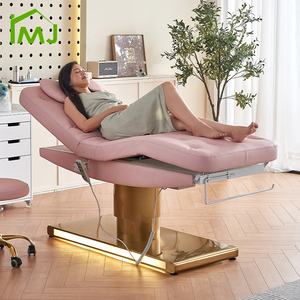 Tempat tidur salon kecantikan, perawatan bulu mata pijat Modern 3 motor - Product Image 4