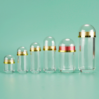 Récipient vide de pot de capsule acrylique de qualité supérieure pour des suppléments de protéines pour la surface de sérigraphie d'emballage de soins de santé