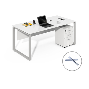 Nhà Máy Chi Phí Thấp Tùy Chỉnh Cao Chi Phí-hiệu Quả Nội Thất Văn Phòng Trắng Quản Lý Văn Phòng Bàn Hành Chính Văn Phòng Bảng - Product Image 6