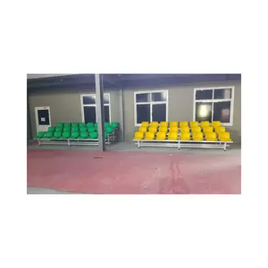 Aluminium bleackers olahraga Bleachers lipat pemutih pabrikan