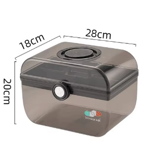 Botiquín de primeros auxilios portátil al por mayor, caja de Medicina de plástico rectangular de viaje vacía, inyección PP para supervivencia familiar - Product Image 6