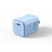 Chargeur US 45W pour Samsung Adaptateur secteur 45W Type C Chargeur USB avec charge rapide PD3.0 Technologie Gan