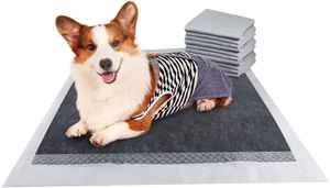 Tapis pour animaux de compagnie 90*90cm, très vendu, haute durabilité, séchage rapide, jetable, charbon actif, tapis d'apprentissage pour animaux de compagnie - Product Image 6