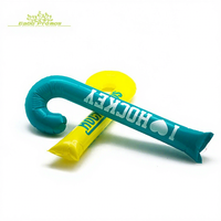 Bâton de bruit gonflable en PE personnalisé avec logo, pour encourager les supporters, vente en gros en Chine, 2026