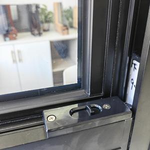 Fenêtre coulissante verticale double vitrage en aluminium à cadre fin moderne PENJOY, sur mesure, pour immeuble d'appartements - Product Image 3