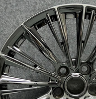Velg Forged Multi Spoke Krom Kompak 17 18 Inch 5x100, Cocok untuk Toyota Crown Mazda Atenza