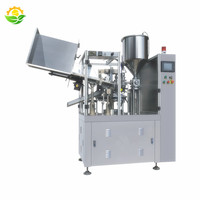 Machine automatique de remplissage et de scellage de tubes cosmétiques pour crème, gel, pâte
