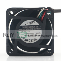 Ventilateur de refroidissement ADDA 24V 48V DC12V 0.56A AC EC 4028 40X40X28MM 4CM à haut volume d'air, silencieux, pour serveur, régulation de vitesse PWM AD04012HB285B00