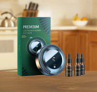 Diffuseur de parfum d'aromathérapie moderne de luxe en promotion, désodorisant de voiture intelligent avec minuterie, mini rechargeable USB électrique