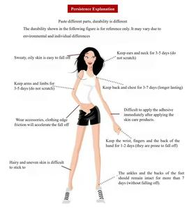 Tatouages temporaires drapeaux nationaux de la Coupe du Monde de football 2026 – Écologiques, résistants à la transpiration, autocollants pour le visage et le corps pour les fans de football - Product Image 6